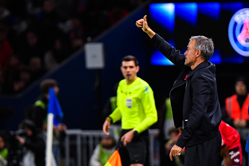 PSG vs Lyon - Luis Enrique proud of the substitutes' mentality  