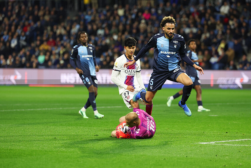 Le Havre vs PSG - Touba suffers, but not because of the goals  