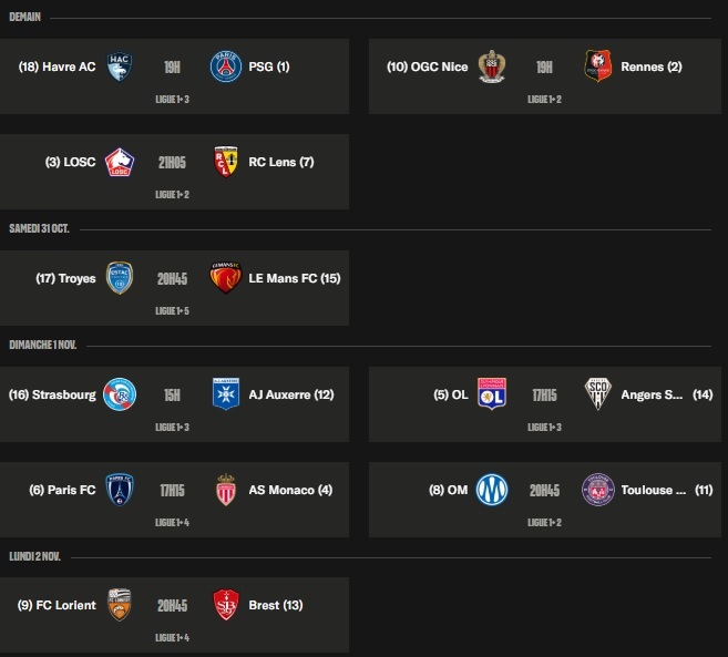 Ligue 1 – Key factors for Matchday 9: crucial duels in a reshuffled schedule Ligue 1 – Key factors for Matchday 9: crucial duels in a reshuffled schedule