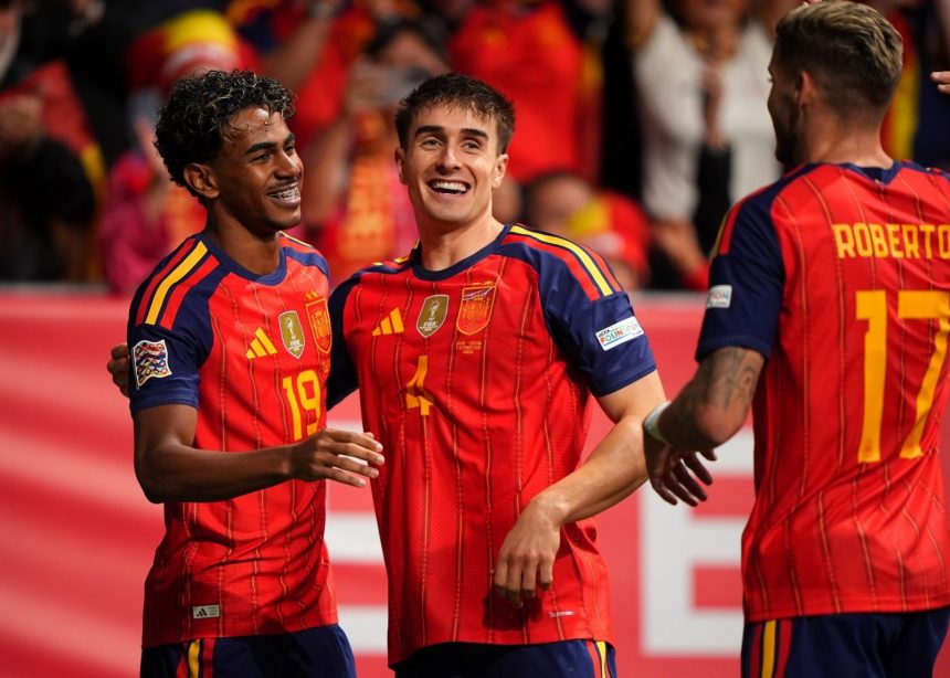 Spain vs. Czech Republic video highlights (3-1): Yamal's masterpiece in Spain's victory. Spain vs. Czech Republic video highlights (3-1): Yamal's masterpiece in Spain's victory.