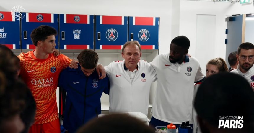An inside look at the PSG "Titis": setting off for the Youth League  